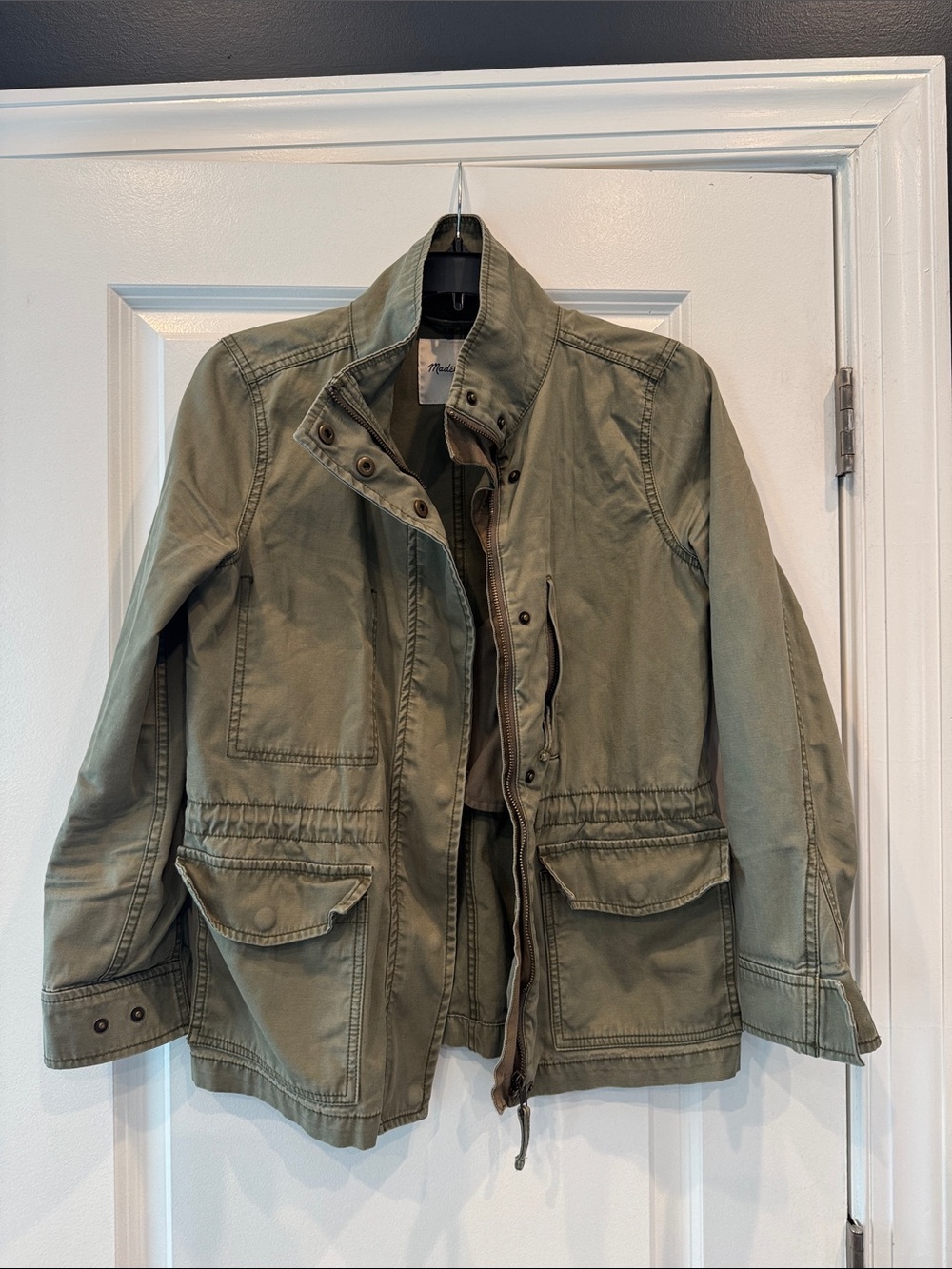 Madewell Olive Green Utility Jacket